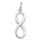 Silver Plated Infinity Charm by Bead Landing™